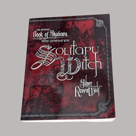 Solitary Witch Ultimate Book of Shadows Silver RavenWolf Wicca Pagan Magic - Picture 7 of 7